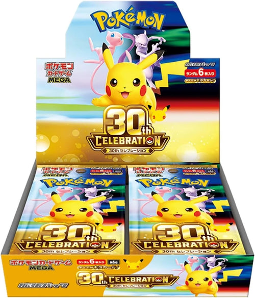 (預訂)Pokemon TCG 日版 MEGA M6a「30th CELEBRATION」補充包