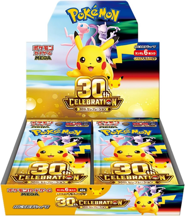 (預訂)Pokemon TCG 日版 MEGA M6a「30th CELEBRATION」補充包