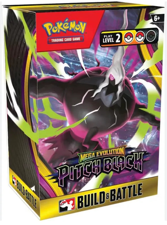 Pokemon TCG 美版 Mega Evolution Pitch Black Build & Battle Box