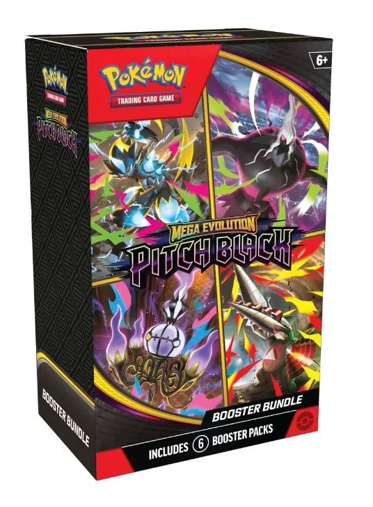 Pokemon TCG 美版 Mega Evolution Pitch Black Booster Bundle Box