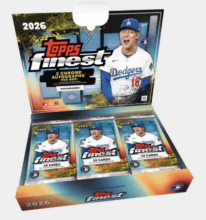 2026 Topps Finest Baseball  - Hobby Box