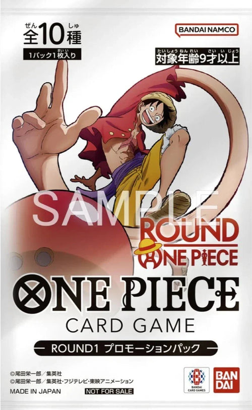 ONE PIECE CARD GAME × ROUND 1 Promo PACK 10款-隨機1款
