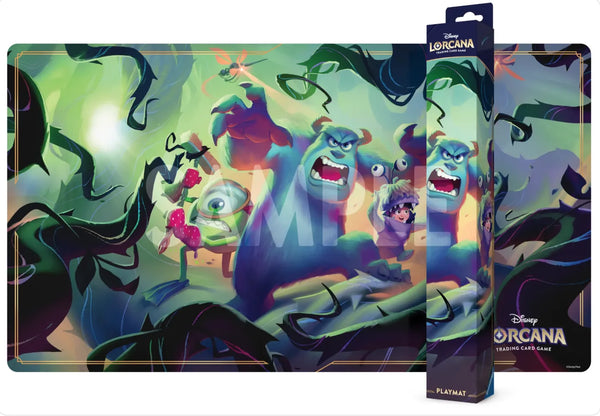 Disney Lorcana TCG 英文版 Set 13「Attack of the Vine」Playmat - Mike Wazowski, Sulley, And Boo