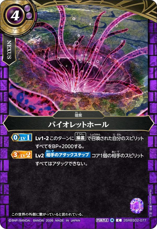 26RBS02-077 バイオレットホール C