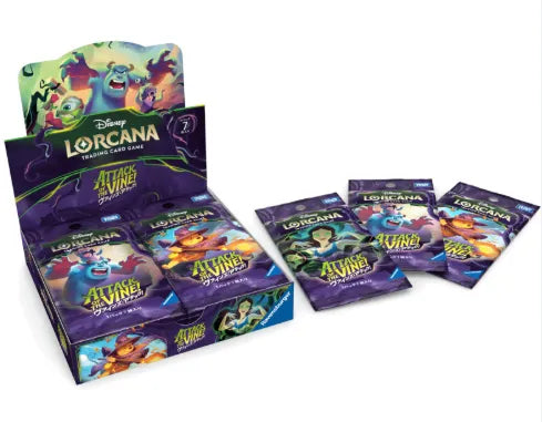 Disney Lorcana TCG 日文版「Attack of the Vine」補充包 BOX