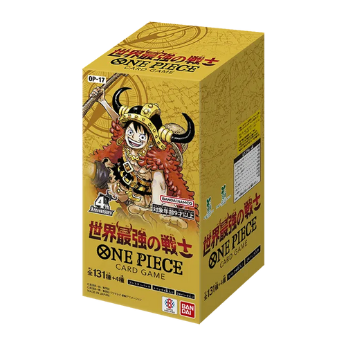 [OP-17] ONE PIECE CARD GAME 補充包「世界最強の戦士」