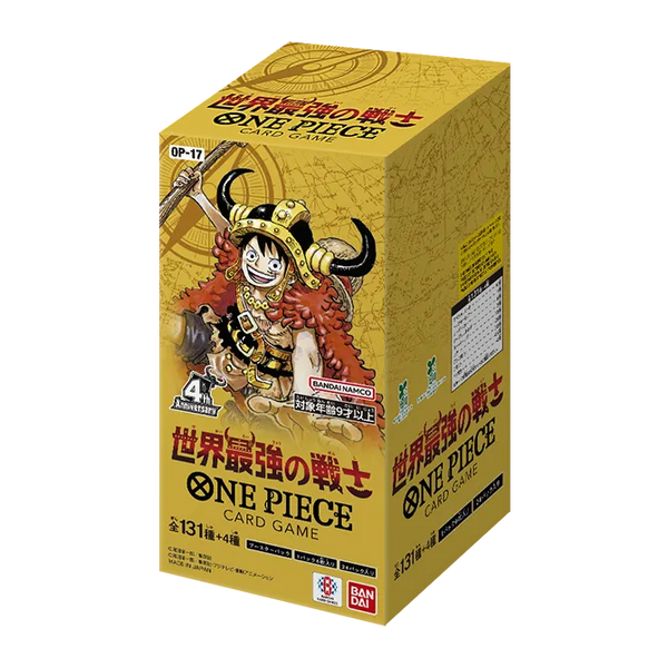 (預訂)[OP-17] ONE PIECE CARD GAME 補充包「世界最強の戦士」