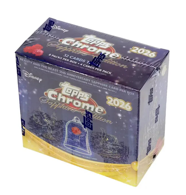 2026 Topps Chrome Disney Sapphine Edition