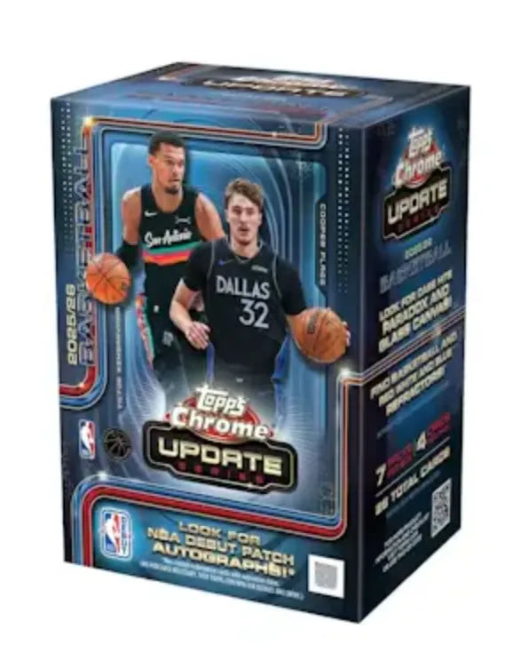 Pre order 2025-26 Topps Chrome Update basketball - Value Box