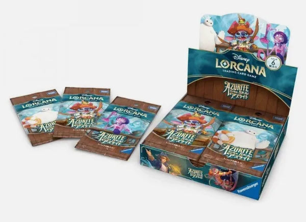 Disney Lorcana TCG 日文版「Azurite」補充包 BOX