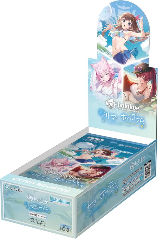 (預訂)[hOCG-hEB01]hololive OFFICIAL CARD GAME 額外補充包 「Summer Hologram」