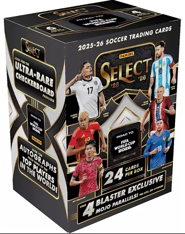 2025-26 Panini Select Road to World Cup Soccer - Blaster Box