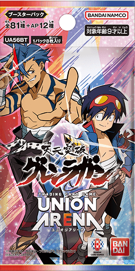 (預訂)【UA56BT】UNION ARENA「天元突破 紅蓮螺巖」補充包