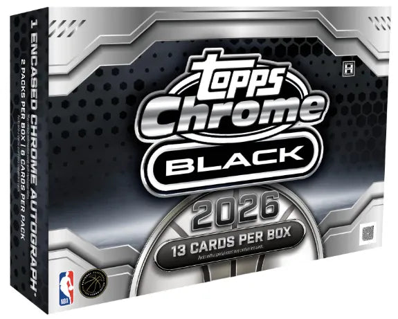 2026-26 Topps Chrome Black Basketball - Hobby Box