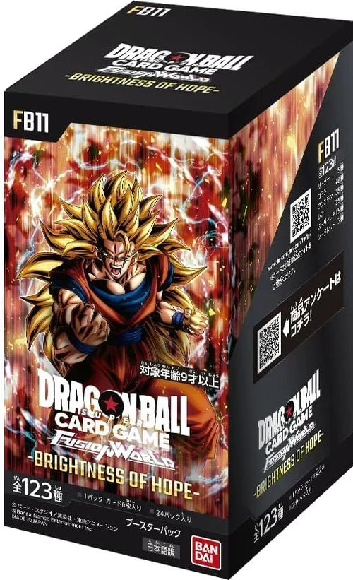 [FB11] DRAGON BALL SUPER CARD GAME FUSION WORLD 補充包「BRIGHTNESS OF HOPE」
