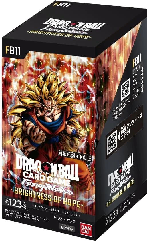 (預訂)[FB11] DRAGON BALL SUPER CARD GAME FUSION WORLD 補充包「BRIGHTNESS OF HOPE」
