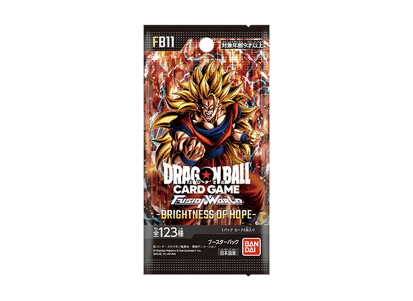 (預訂)[FB11] DRAGON BALL SUPER CARD GAME FUSION WORLD 補充包「BRIGHTNESS OF HOPE」