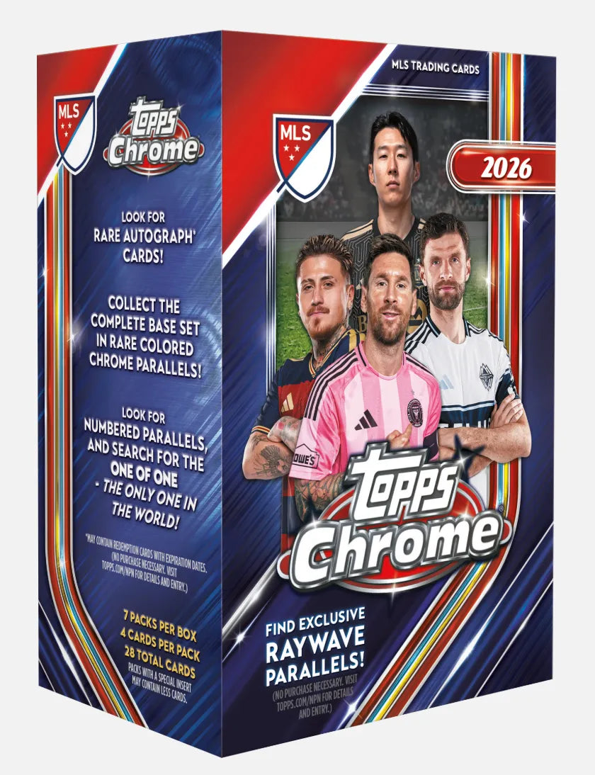 2026 Topps Chrome MLS - Value Box