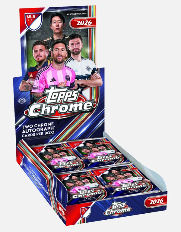 Pre Order 2026 Topps Chrome MLS - Hobby Box