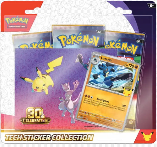 Pre Order Pokemon TCG 美版 30th Celebration 3 Blister Pack
