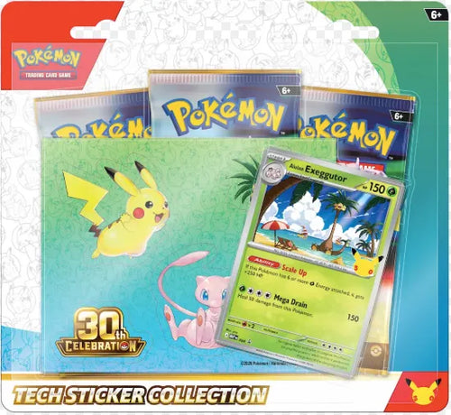 Pre Order Pokemon TCG 美版 30th Celebration 3 Blister Pack