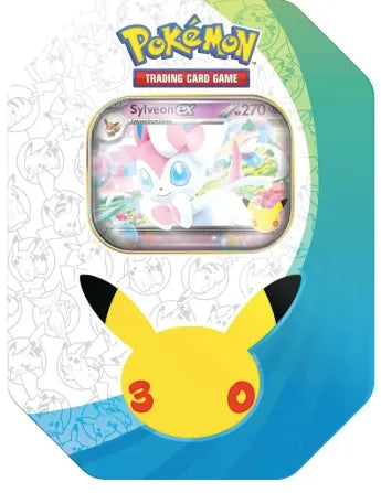 Pre Order Pokemon TCG 美版 30th Celebration Tin - Sylveon