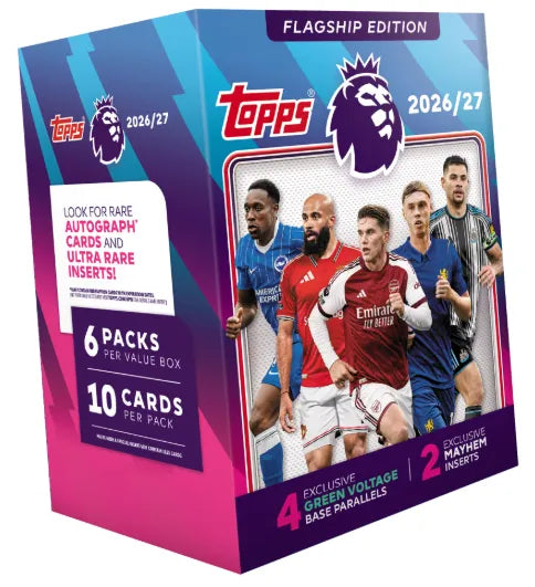 Pre order 2027 Topps Premier League - Value Box