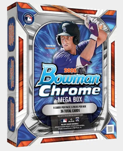 Pre Order 2026 Topps Bowman Chrome Baseball - Mega Box