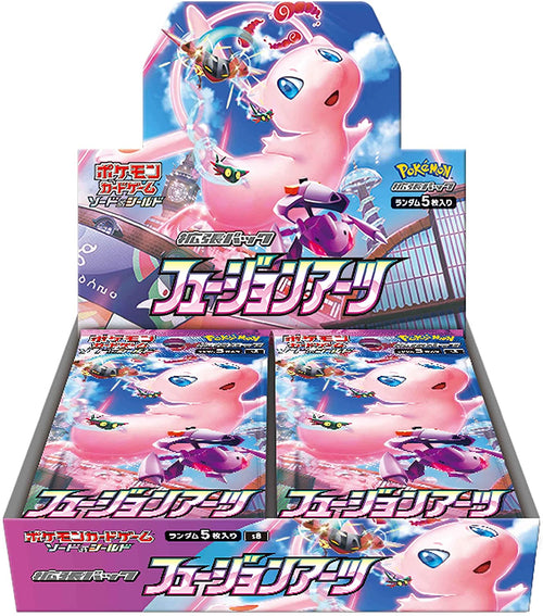 Pokemon TCG 日版 劍與盾 S8 補充包 「フュージョンアーツ」