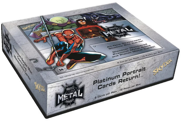 2021 Upper Deck Marvel Metal Universe Spider-Man Hobby BOX - 皇巢卡店 Beehive Trading Card Shop