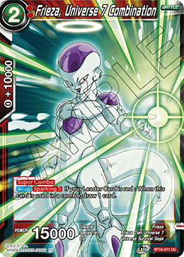 BT16-011 Frieza, Universe 7 Combination UC