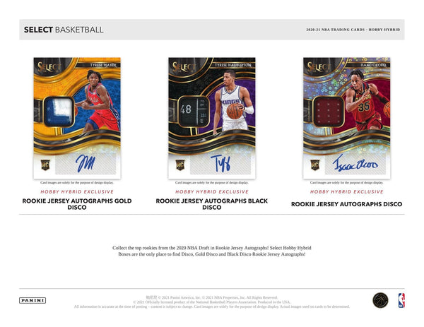 2021 Panini Select Basketball H2 Hobby Hybrid Box - 皇巢卡店 Beehive Trading Card Shop