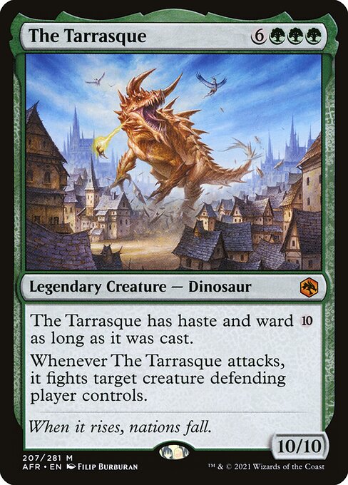 AFR 207 The Tarrasque M