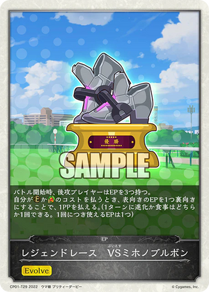 CP01-T29 レジェンドレース　VSミホノブルボン -