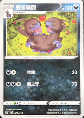 SCA 070/135 雙首暴龍