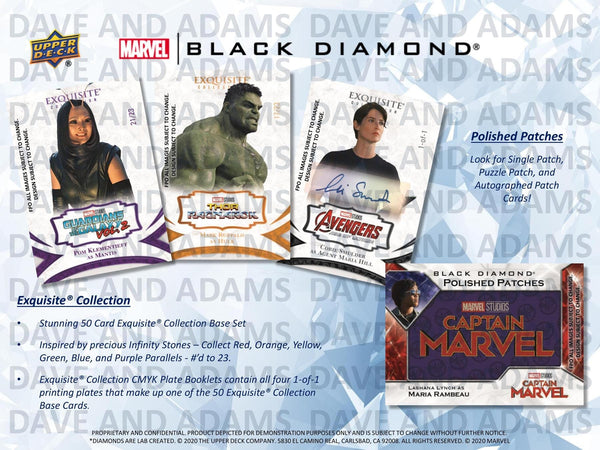 2021 Upper Deck Marvel Black Diamond Hobby Box - 皇巢卡店 Beehive Trading Card Shop