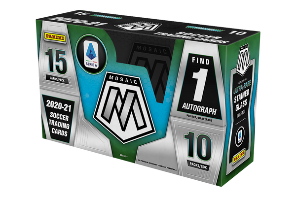 2020-21 Panini Mosaic Serie A Soccer Hobby Box - 皇巢卡店 Beehive Trading Card Shop