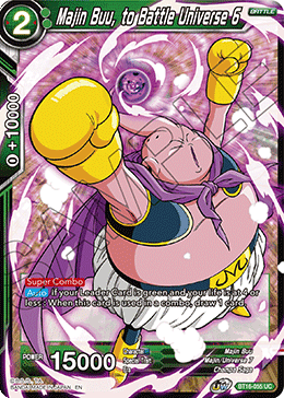 [Holo] BT16-055 Majin Buu, to Battle Universe 6 UC