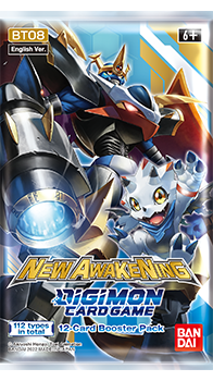 【BT08】數碼暴龍TCG 美版 NEW AWAKENING