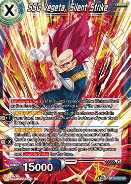 BT16-022 SSG Vegeta, Silent Strike SR