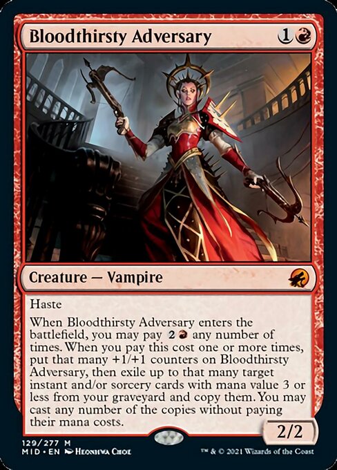 MID 129 Bloodthirsty Adversary M