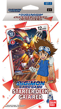 【ST-1】數碼暴龍TCG 美版 Starter Deck「GAIA RED」