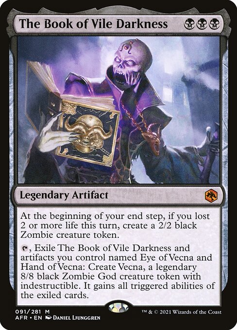 AFR 091 The Book of Vile Darkness M