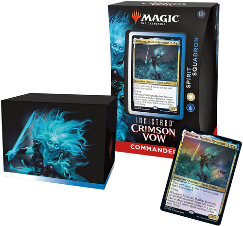 MTG Innistrad:Crimson Vow (VOW) Commander Deck - Spirit Squadron (White-Blue)
