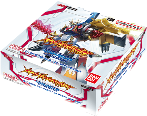 【BT10】數碼暴龍TCG 美版 Xros Encounter