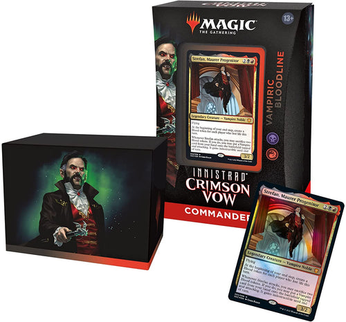 MTG Innistrad:Crimson Vow (VOW) Commander Deck - Vampiric Bloodline (Black-Red)