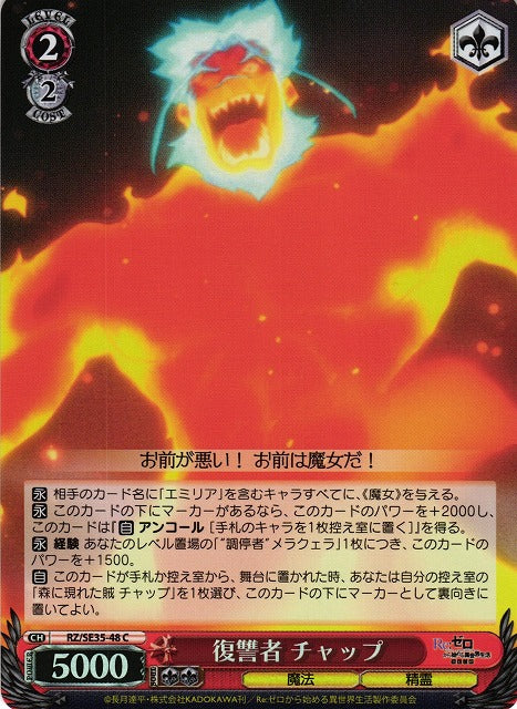 RZ/SE35-48 復讐者 チャップ S-C (閃版)