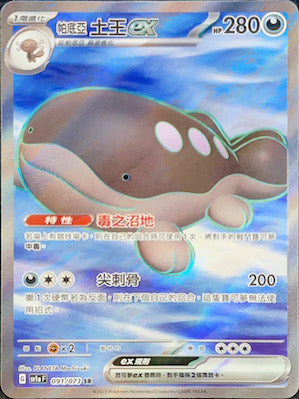 SV1aF 091/073 Padian King ex SR