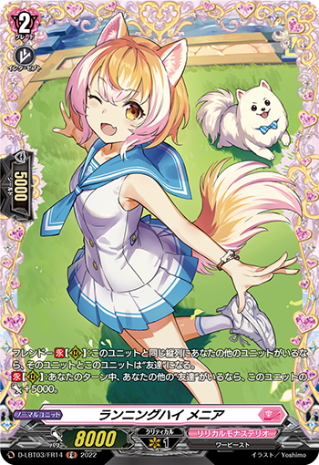 D-LBT03/FR14 ランニングハイ メニア FR