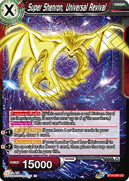 BT16-004 Super Shenron, Universal Revival UC